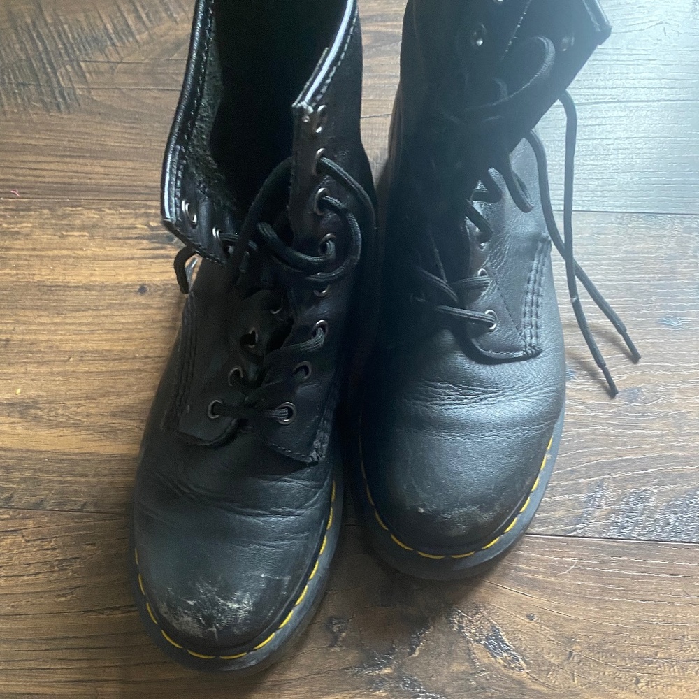 Loved and broken in. Dr. Martens